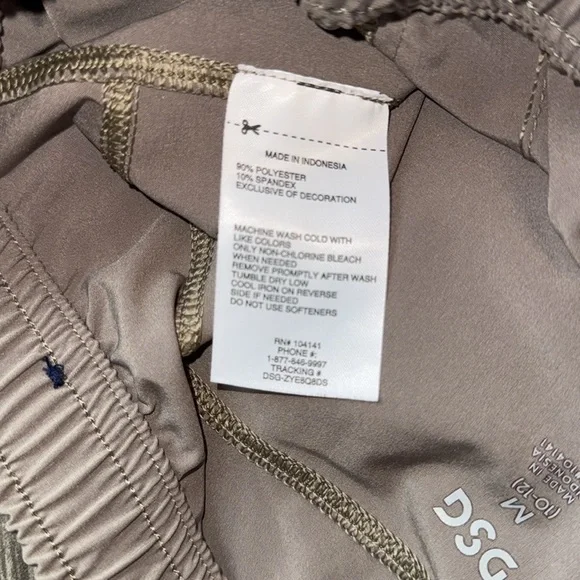 Boys DSG khaki cargo joggers. Lightweight. Size M. - Picture 7 of 7